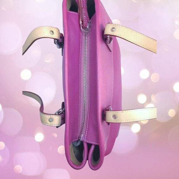 COACH Hamptons Vintage Satchel in Barbie Pink Y2K - Picture 11 of 13